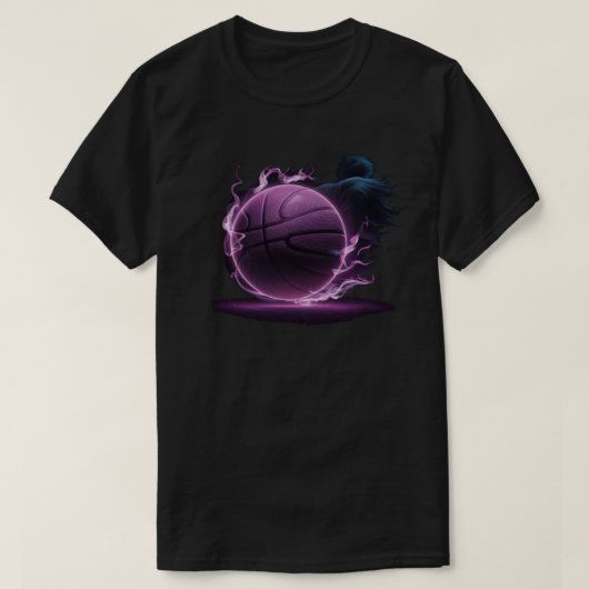 Basketball Player Basketballer Sportgrafik T-Shirt (Design vorne)