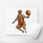 Basketball Player Camel Mousepad (Mit Mouse)