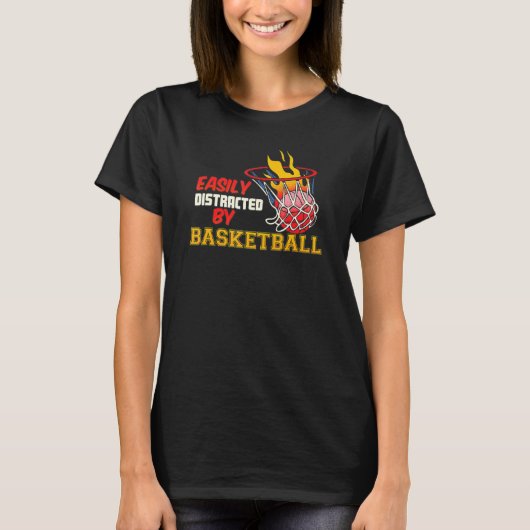 Basketball Player Coach Team Bball Sports  Dunking T-Shirt (Vorderseite)