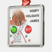 Basketball Player Collectif Ornament Aus Metall (Links)