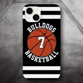 Basketball Player Custom Team Name Jersey Nummer Case-Mate iPhone Hülle