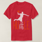 Basketball Player Dunking T-Shirt (Design vorne)