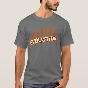 Basketball Player Evolution Geschenk T-Shirt