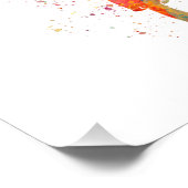 Basketball player fotodruck (Ecke)