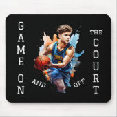 Basketball Player Game on Mousepad (Vorne)