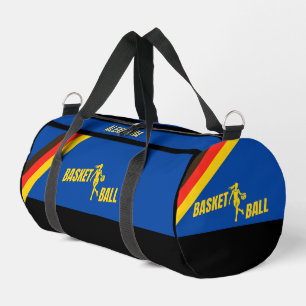 Basketball Player Girl, Geburtstag, deutsche Flagg Duffle Bag