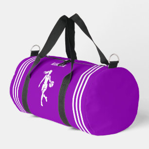Basketball Player Girl, Geburtstagsgeschenk, Team Duffle Bag