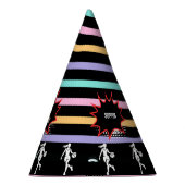 Basketball Player Girl, Team Birthday Partyhütchen (Rechts)