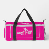 Basketball Player Girl, Team, Geburtstagsgeschenk Duffle Bag (Vorderseite)