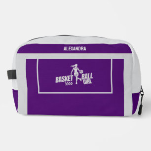 Basketball Player Girl, Team, Geburtstagsgeschenk Waschbeutel