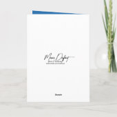 Basketball Player Goldener Retriever für Vater Karte (Rückseite)