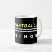 Basketball Player Mugs Kaffeetasse (VorderseiteRechts)