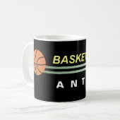 Basketball Player Mugs Kaffeetasse (Vorderseite Links)