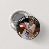 Basketball-Player Namensgruppe und Foto hinzufügen Button (Vorne & Hinten)