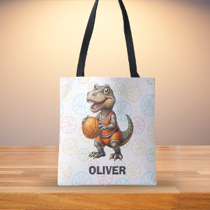 Basketball Player Niedlich Dinosaurier Tasche