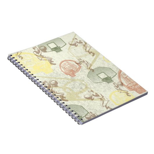 Basketball-Player Notizblock (Rechte Seite)