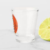 Basketball Player Personalisiert Shootglas Schnapsglas (Rechts)