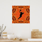 BASKETBALL PLAYER POSTER (Küche)
