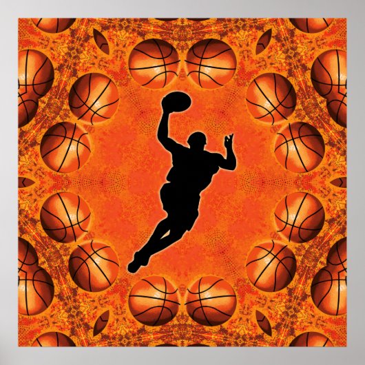 BASKETBALL PLAYER POSTER (Vorne)