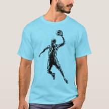 Basketball Player Slam Dunk Dunkles Design