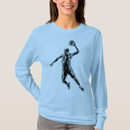 Basketball Player Slam Dunk Dunkles Design T-Shirt