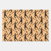 Basketball Player Slam Dunk Geschenkpapier Set (Vorderseite 2)