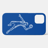 Basketball Player Slam Dunk Lichtdesign Case-Mate iPhone Hülle (Rückseite (Horizontal))