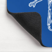Basketball Player Slam Dunk Lichtdesign Mousepad (Ecke)