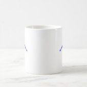 Basketball Player Slam Dunk, Rot und Blau Design Kaffeetasse (Mittel)