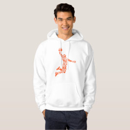 Basketball Player Slam Symbole Hoodie