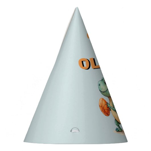 Basketball Player T-rex Partyhütchen (Links)