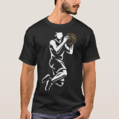 Basketball Player  T-Shirt (Vorderseite)