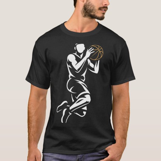 Basketball Player  T-Shirt (Vorderseite)