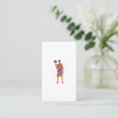 Basketball player visitenkarte (Stehend Vorderseite)