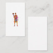 Basketball player visitenkarte (Vorne/Hinten)