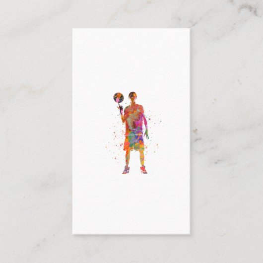 Basketball player visitenkarte (Vorderseite)