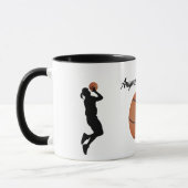 Basketball - Players and Ball Coffee Tasse (Links)