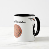 Basketball - Players and Ball Coffee Tasse (VorderseiteRechts)