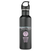 Basketball Players Name Niedlicher Aktionskorb Per Edelstahlflasche (Vorderseite)