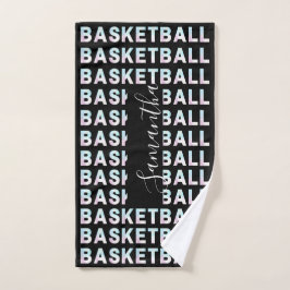 Basketball Players Name Personalisiert Holograph N Handtuch