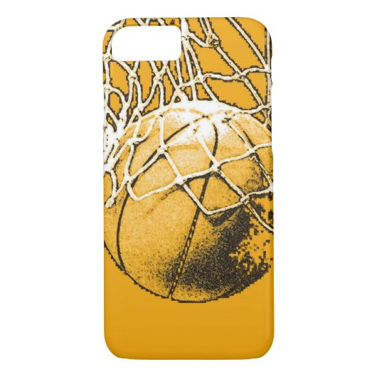 Basketball Pop Art iPhone 7 Fall Case-Mate iPhone Hülle (Rückseite)