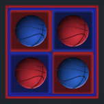 Basketball Pop Art Poster<br><div class="desc">Basketball Pop Art Print in königsblau und rot. Größe von den kleinsten bis zur kolossalen Größe. Hochauflösende Grafiken.</div>