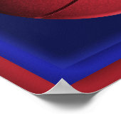 Basketball Pop Art Poster (Ecke)