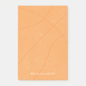 Basketball Post - Anmerkungen Post-it Klebezettel (Vorderseite)