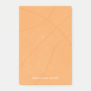 Basketball Post - Anmerkungen Post-it Klebezettel