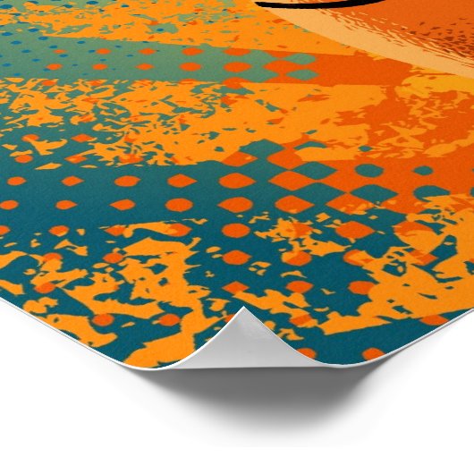 Basketball Poster (Ecke)