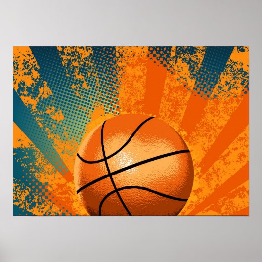 Basketball Poster (Vorne)