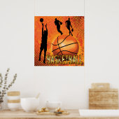 BASKETBALL POSTER (Küche)