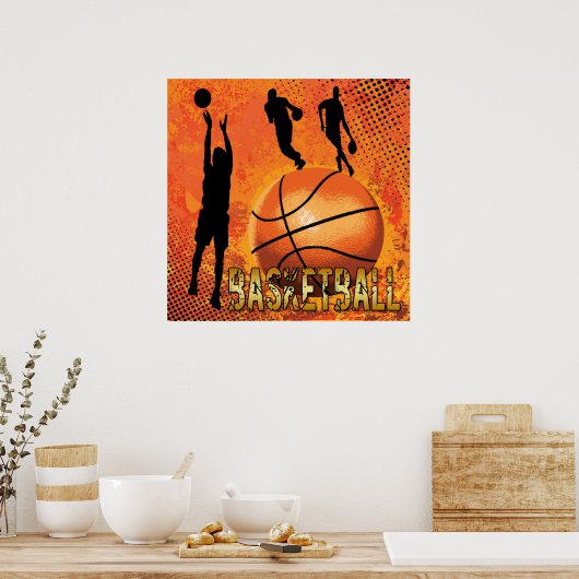 BASKETBALL POSTER (Küche)