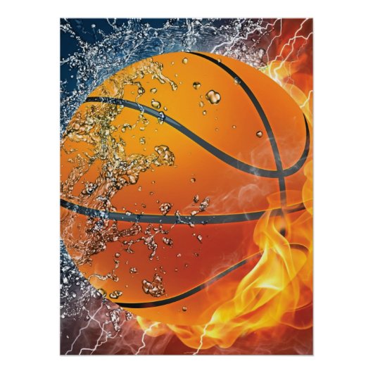 Basketball Poster (Vorderseite)
